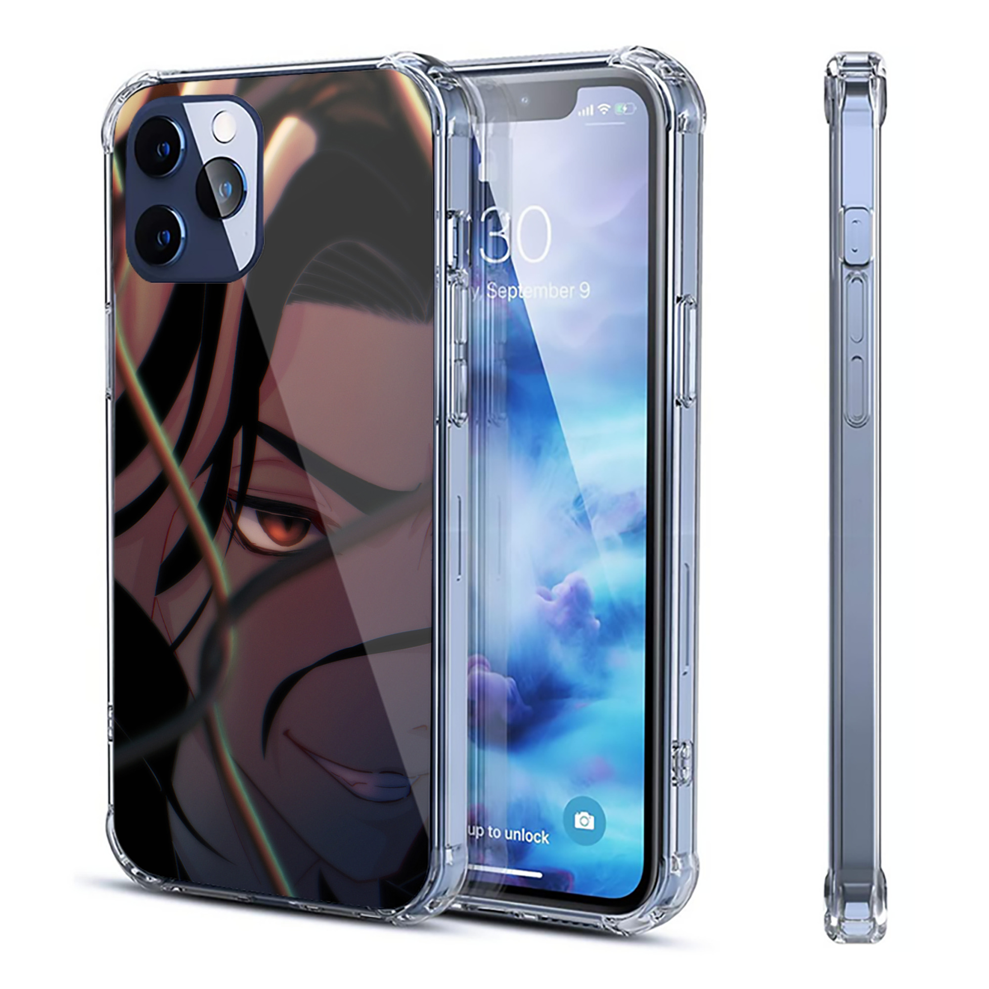 （画像用） 東京リベンジャーズ Tokyo Revengers 【iPhone 12シリーズ対応】透明スマホケース（クリアソフトケース）